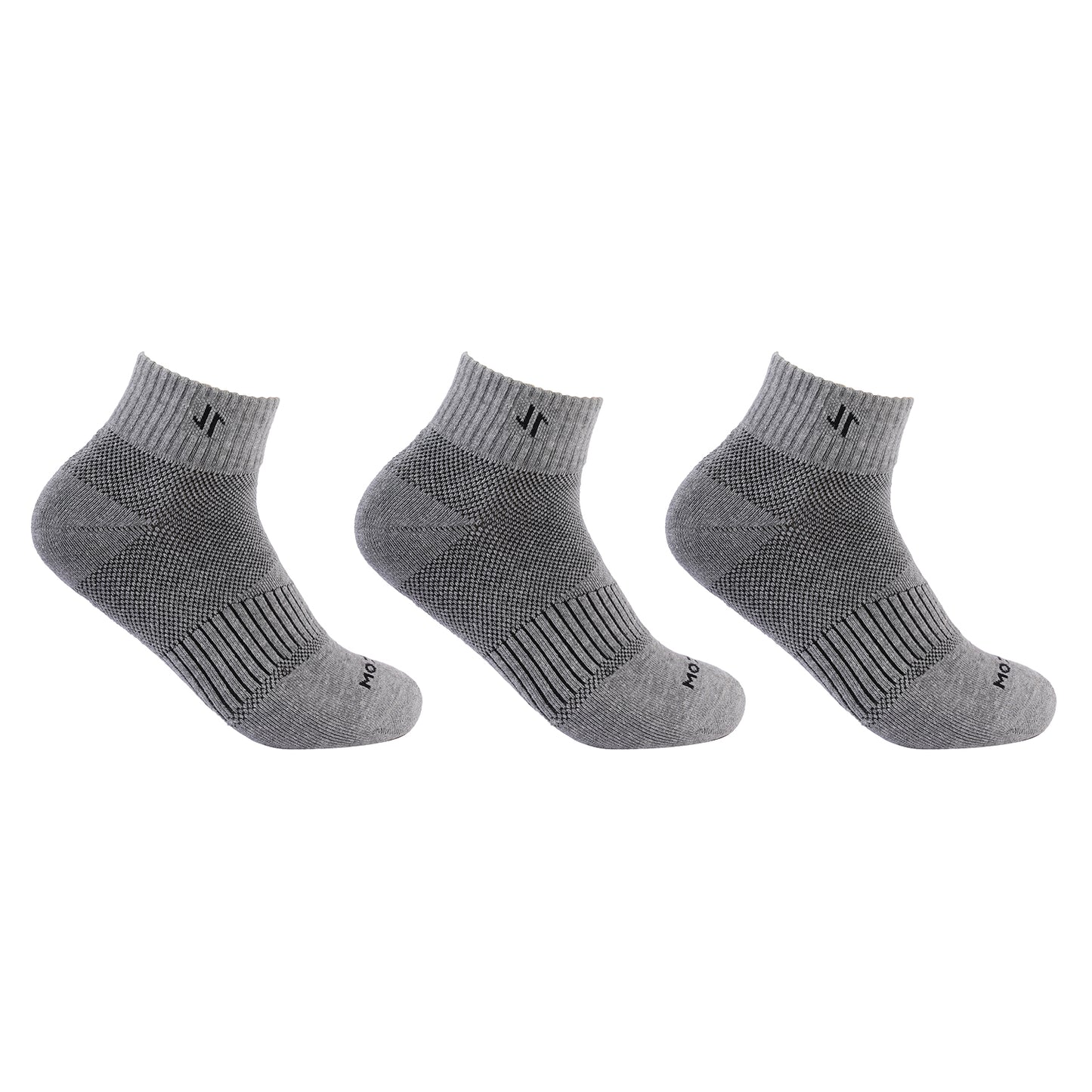 Ankle-Sports Socks-Pack Of 3