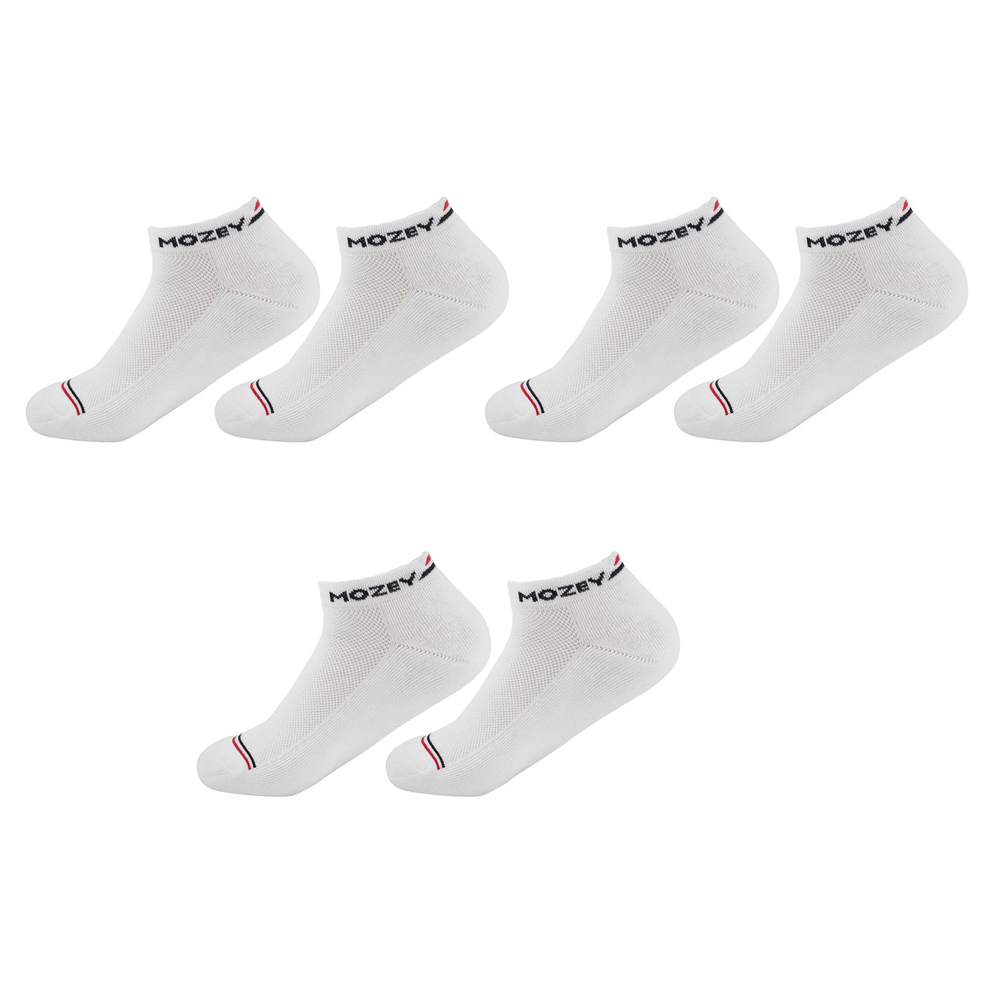 Ankle-All day Comfort Socks-Pack of 3