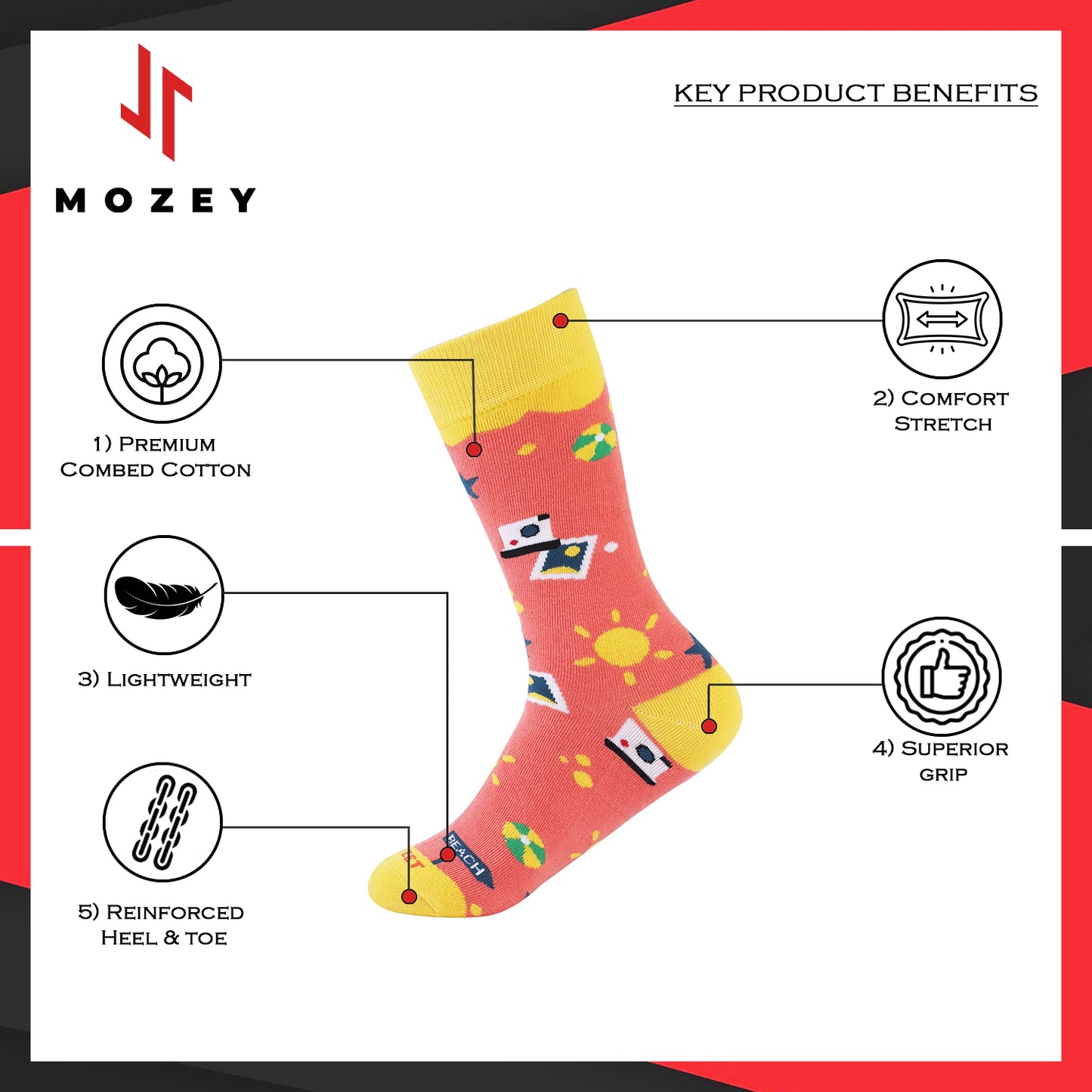 Formal Mens Socks-Airport/Akatsuki/Naruto Edition-pack of 3