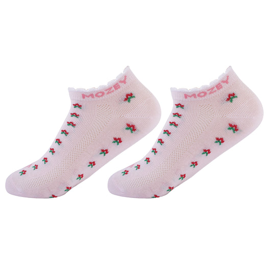 Women Graphic Sneaker Ankle Socks