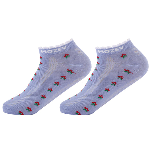 Women Graphic Sneaker Ankle Socks