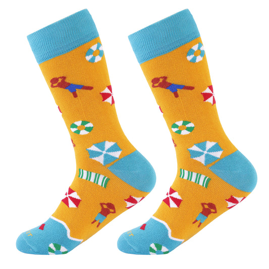 Formal Mens Socks-Beach Edition