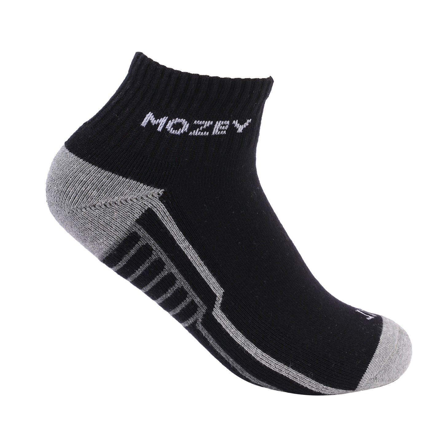 Activewear Ankle socks -Black/Grey