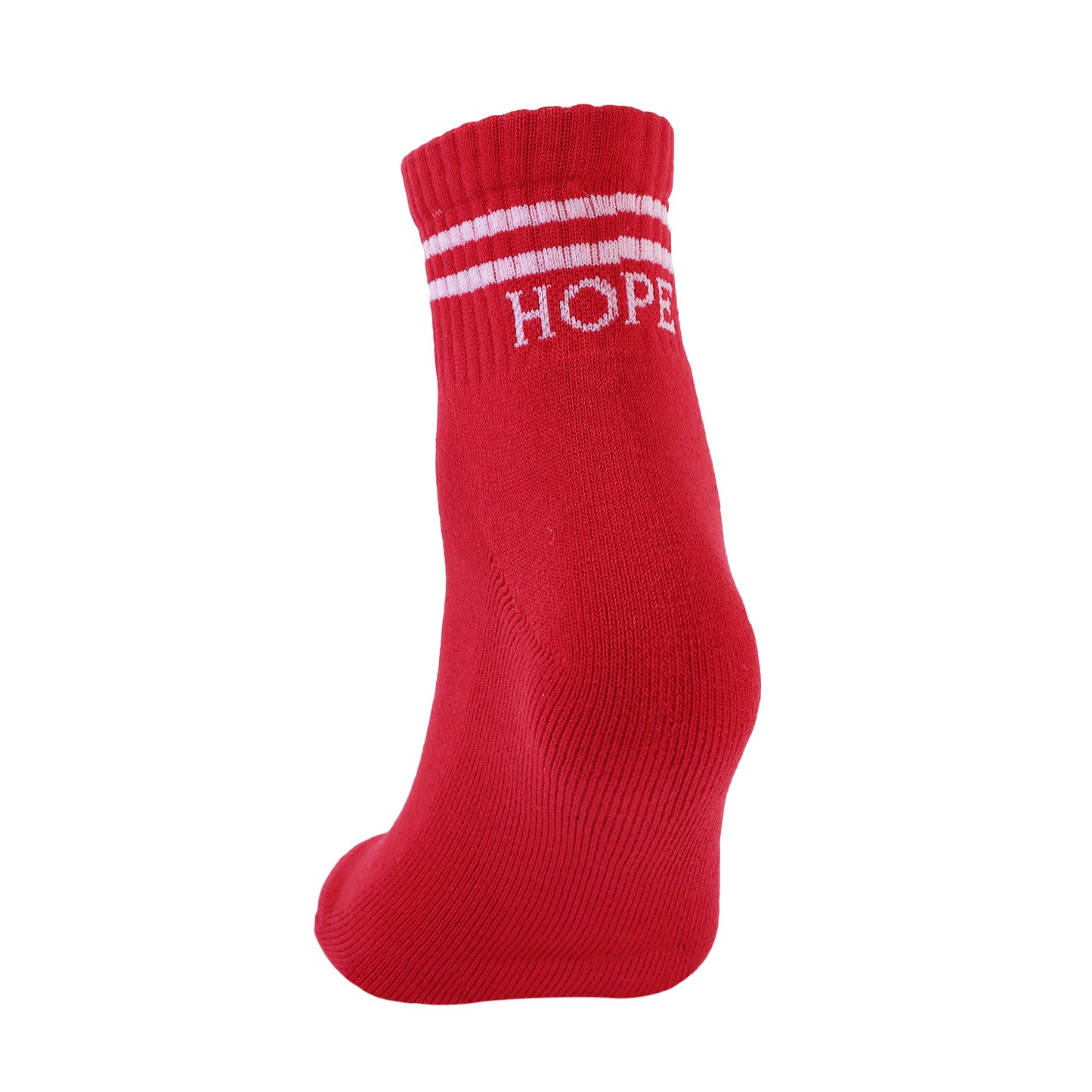 Lifestyle Socks- Quater length - red/white