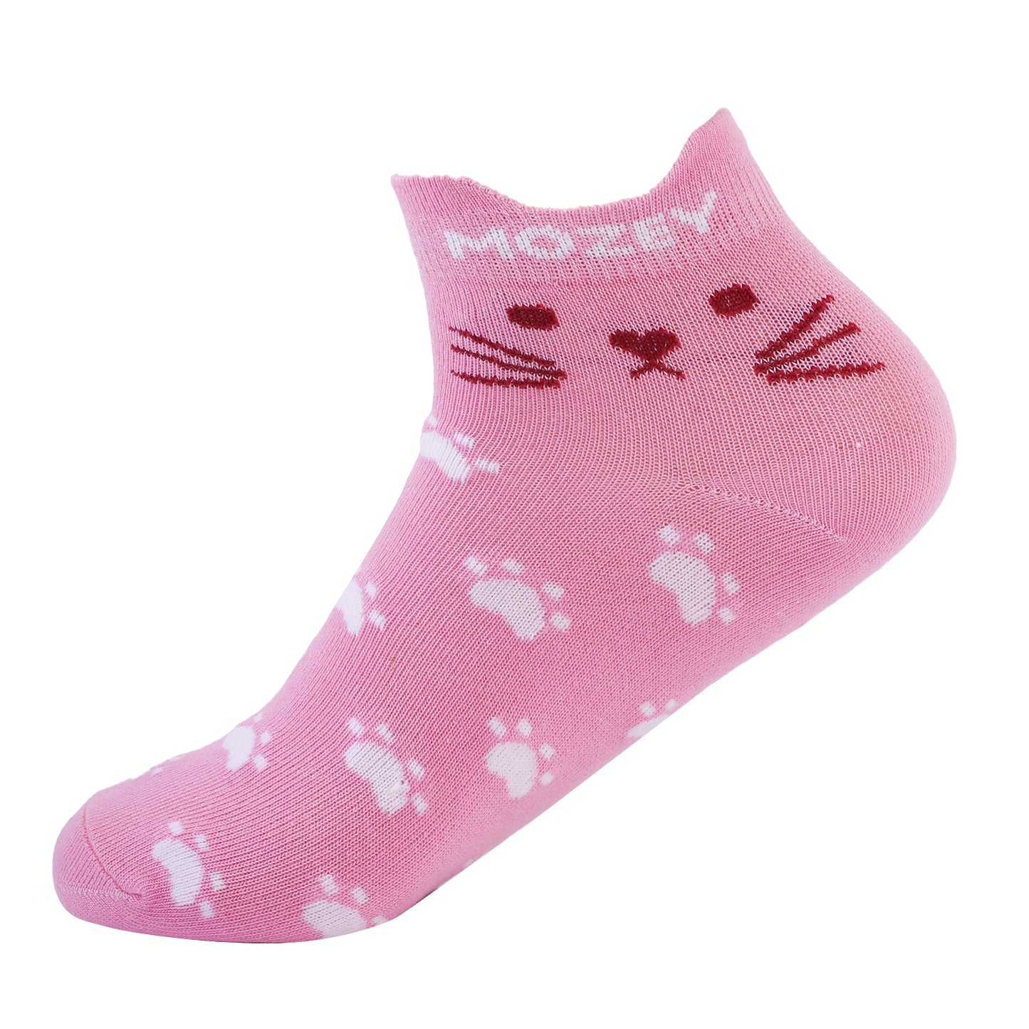 Womens - Cat Sneaker Ankle Socks