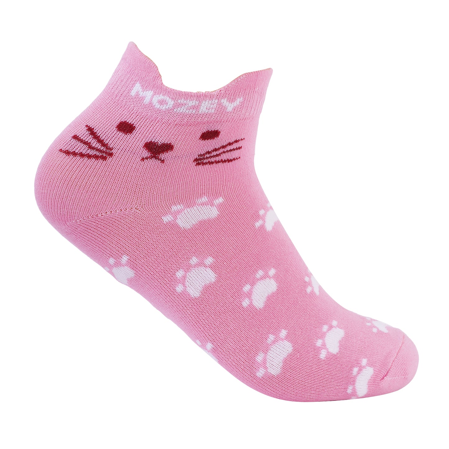 Womens - Cat Sneaker Ankle Socks