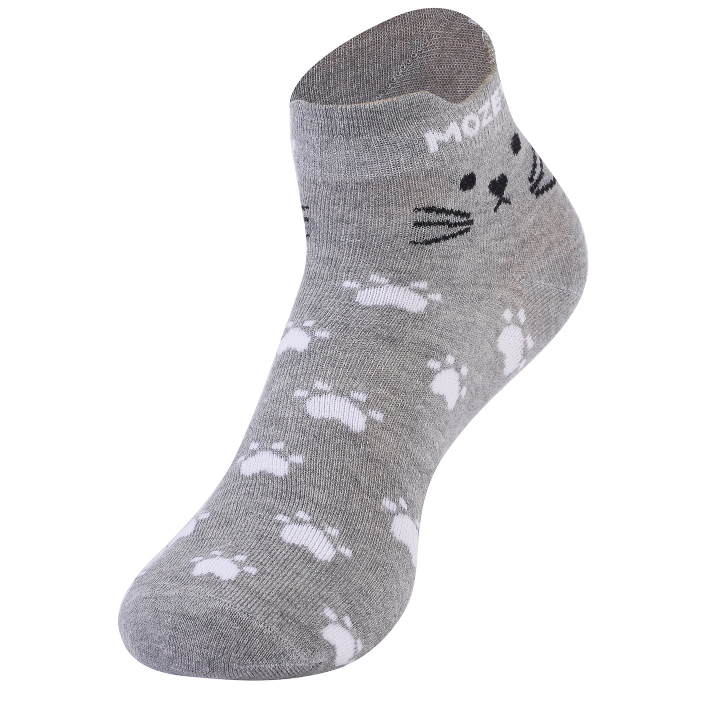 Women's- Cat Sneaker Ankle Socks-pack of 2