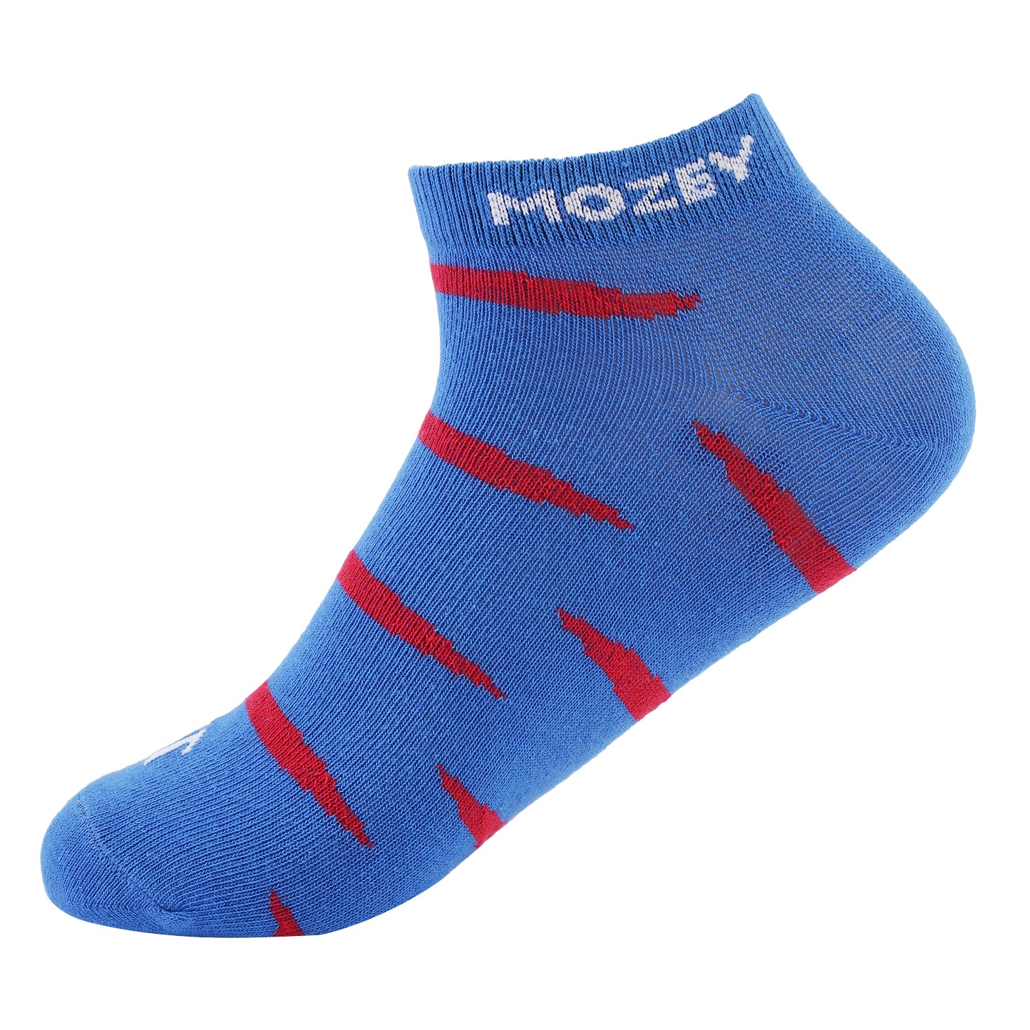 Multi Colour Unisex Ankle socks - Blue/Fushia