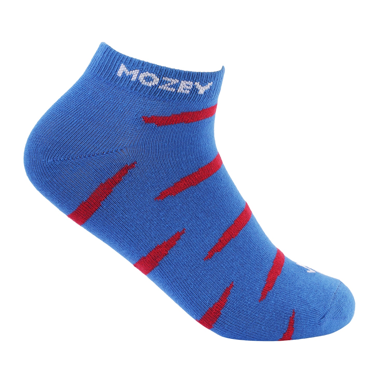 Multi Colour Unisex Ankle socks - Blue/Fushia