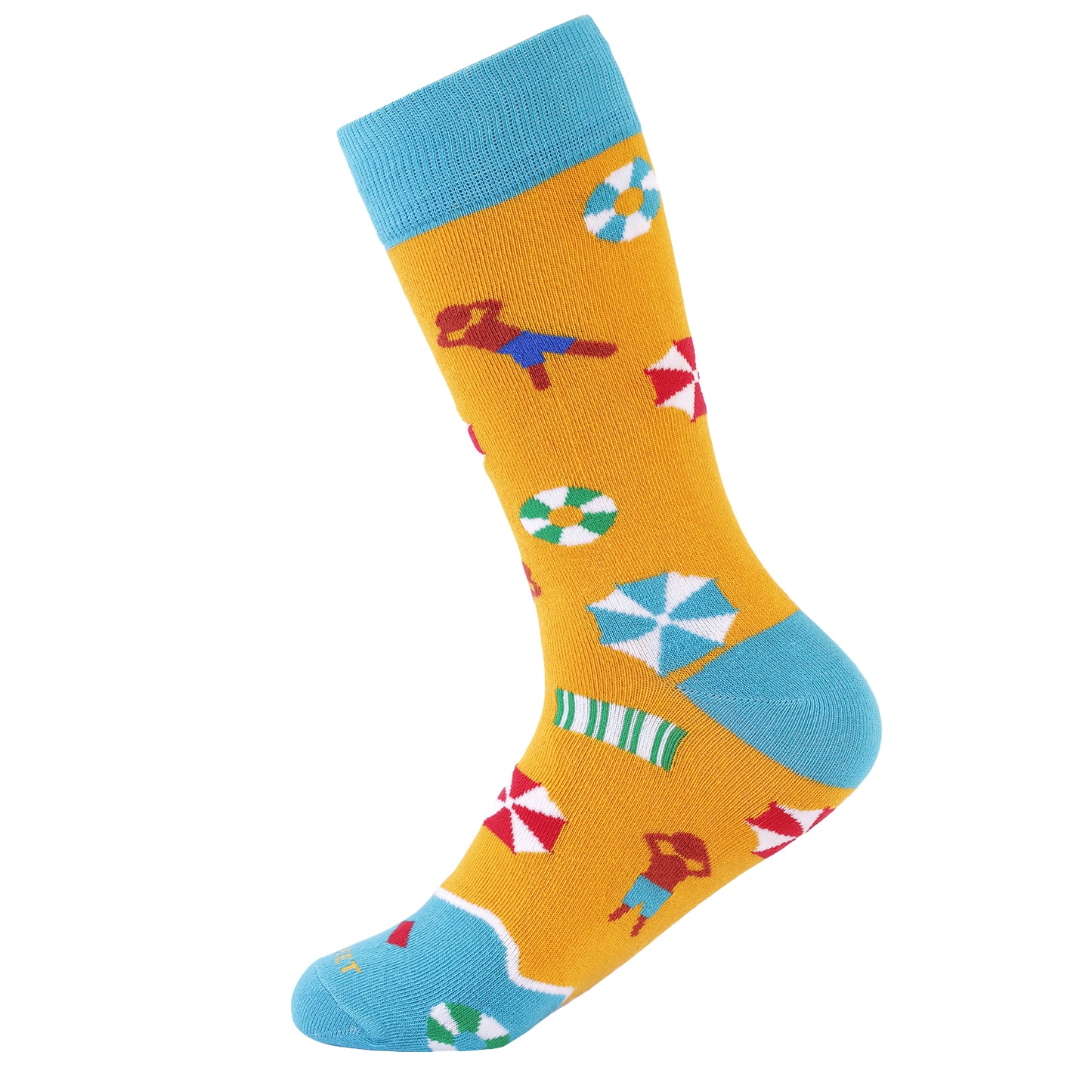 Formal Men's Socks-Airport & Beach Edition-Pack Of 2