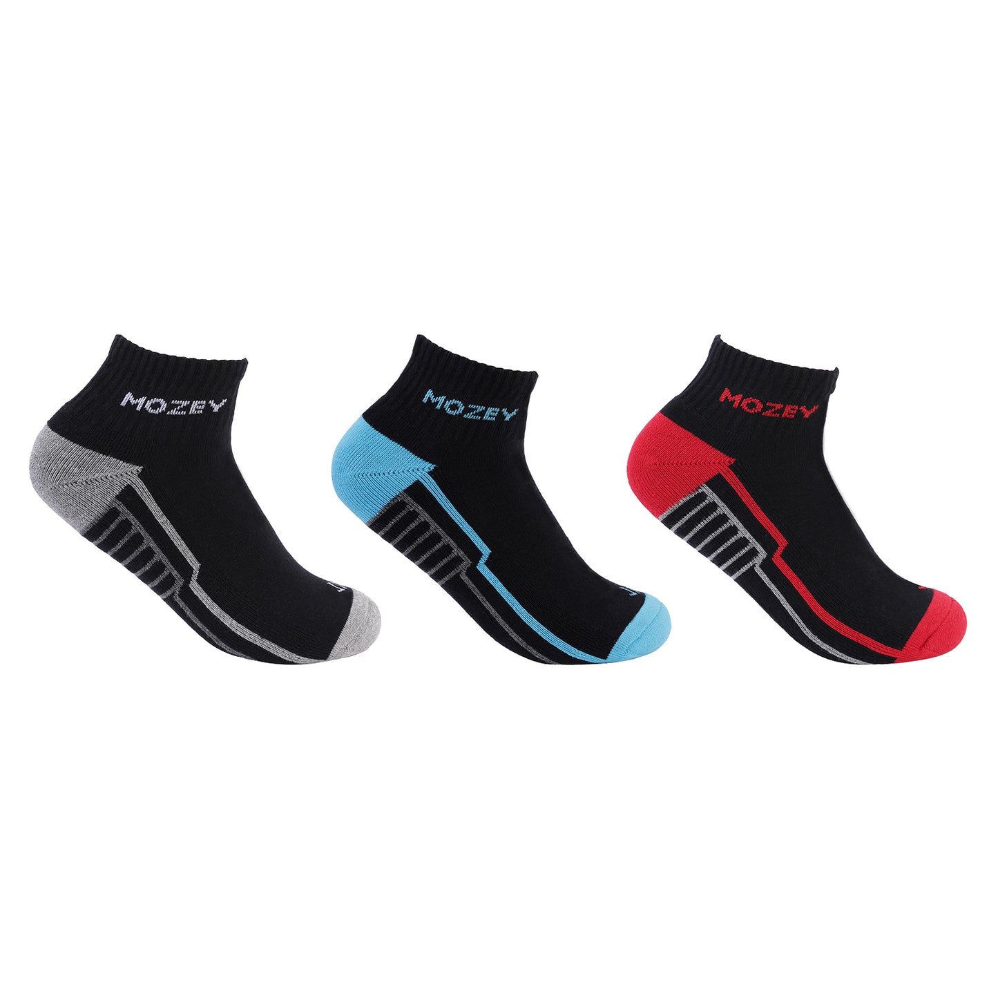 Activewear Ankle socks -pack of 3