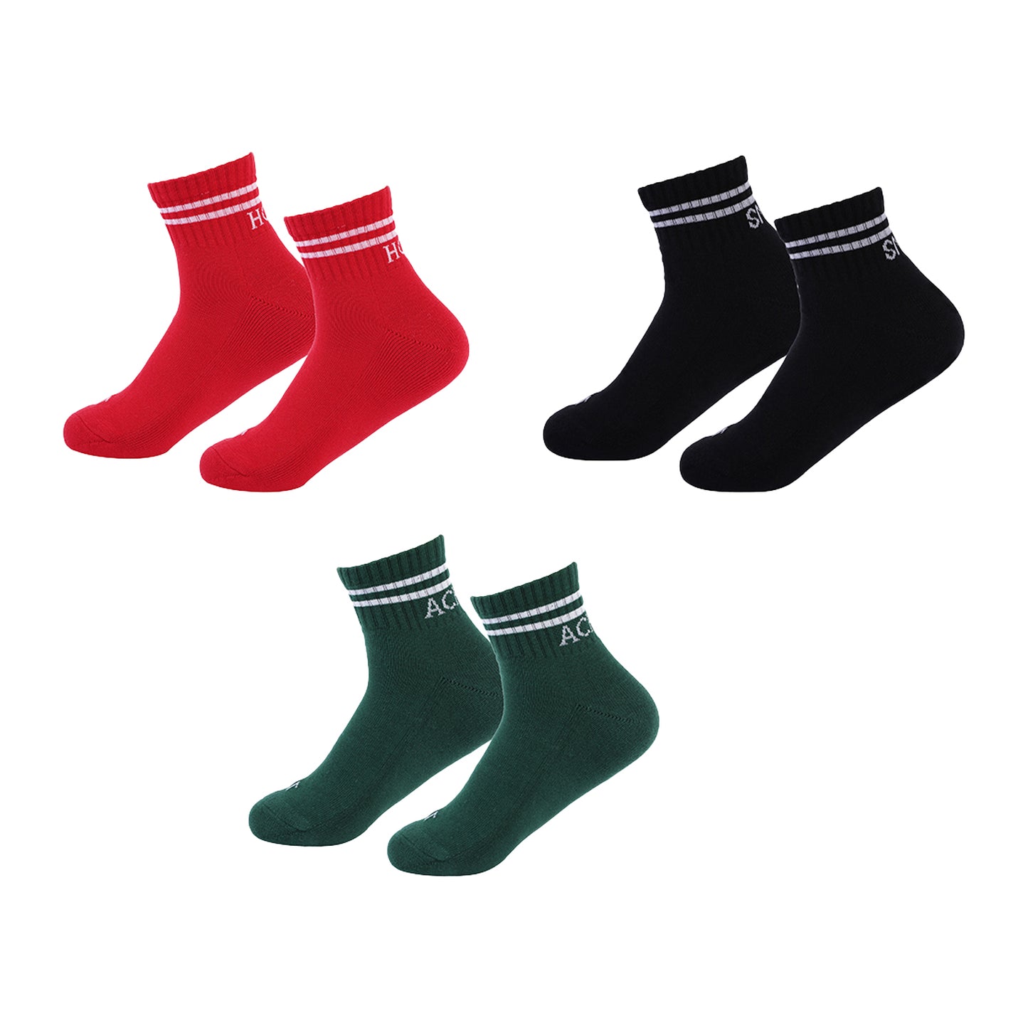 Lifestyle Socks- Quater length - pack of 3