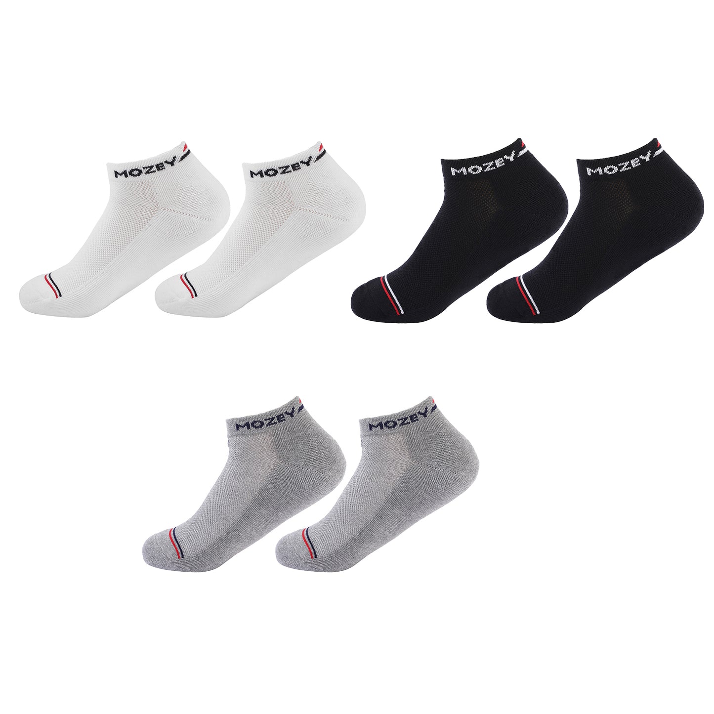 Ankle-All day Comfort Socks-pack of 3