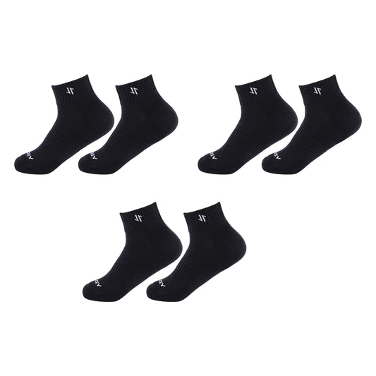Ankle-Sports Socks-Pack Of 3