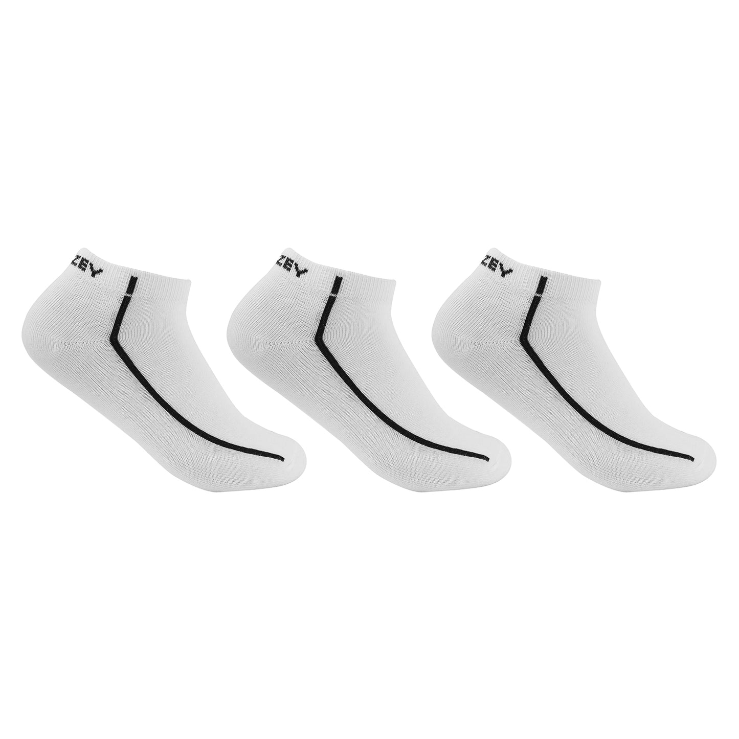 Ankle Plain Unisex socks - Pack Of 3