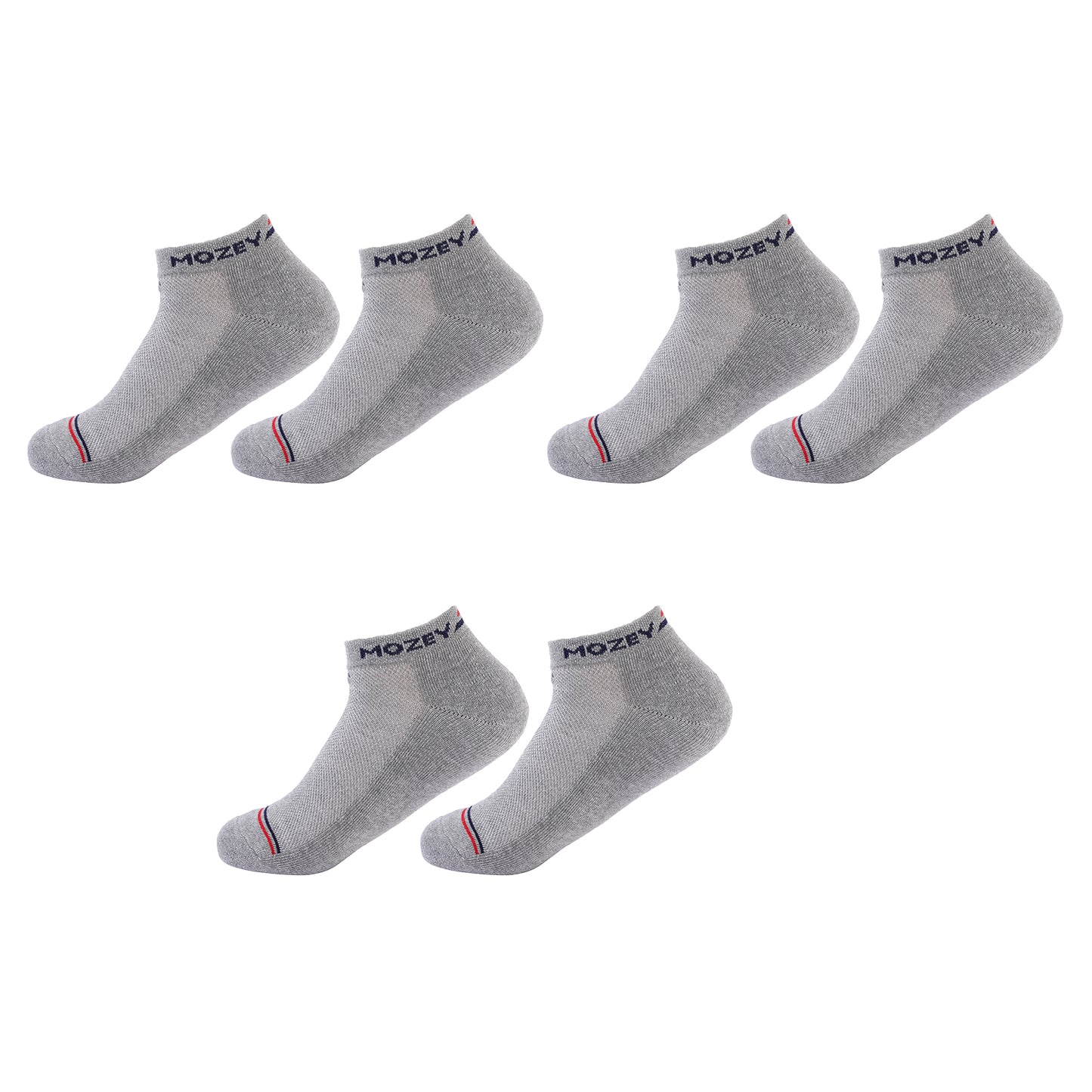 Ankle-All day Comfort Socks-Pack Of 3